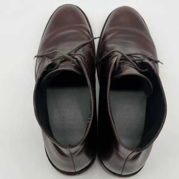 Thursday Everyday Men’s Size 9.5 Scout Chukka Brown Leather Ankle Lace Up Boots