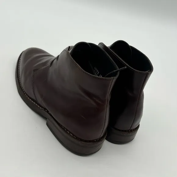 Thursday Everyday Men’s Size 9.5 Scout Chukka Brown Leather Ankle Lace Up Boots
