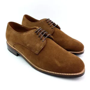 Thursday Everyday Statesman Mens Size 9 Cognac Suede Oxford Formal Dress Shoes