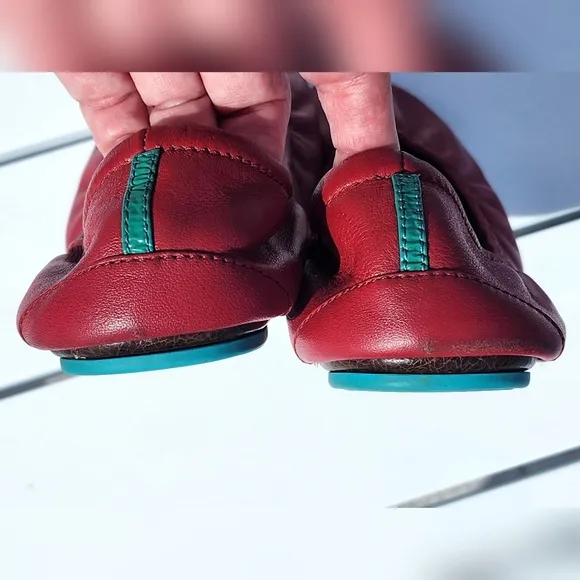 Tieks Ballet Flats - Cardinal Red and Fuchsia