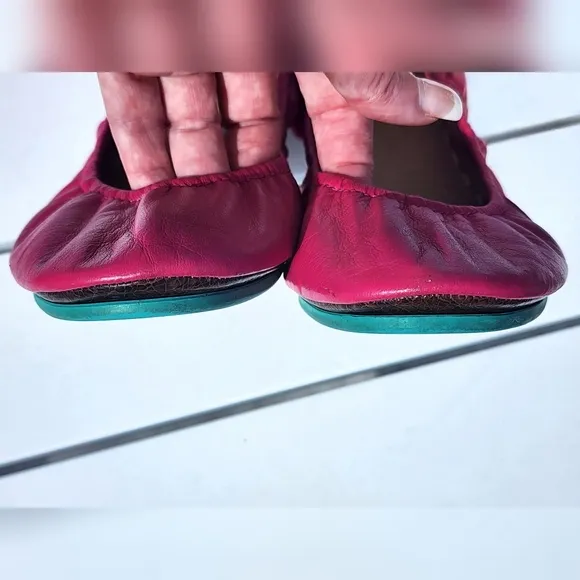 Tieks Ballet Flats - Cardinal Red and Fuchsia