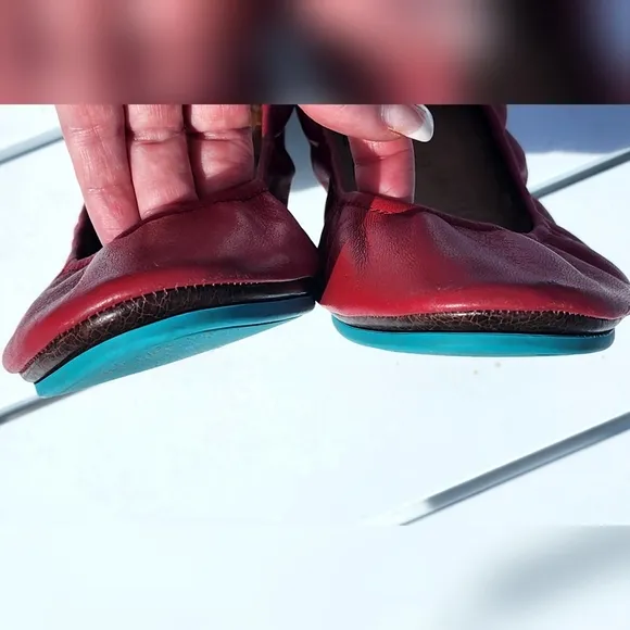 Tieks Ballet Flats - Cardinal Red and Fuchsia