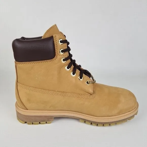 Timberland 6 In Dokie Rope Boots Wheat Outdoors Rare Men Vntg