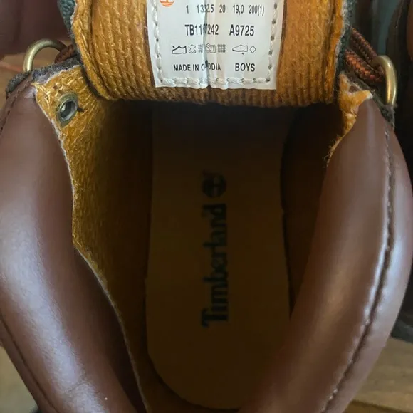 Timberland Boots Kids size 1Y