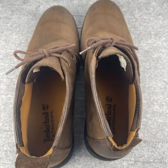 Timberland Earthkeepers Men's 9.5 Brown 5923R Chukka Lace up Casual Walking Boot