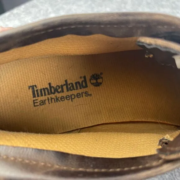 Timberland Earthkeepers Men's 9.5 Brown 5923R Chukka Lace up Casual Walking Boot