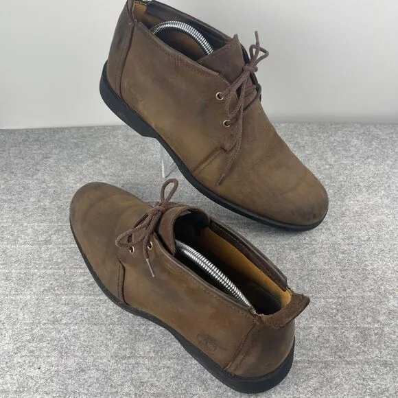 Timberland Earthkeepers Men's 9.5 Brown 5923R Chukka Lace up Casual Walking Boot