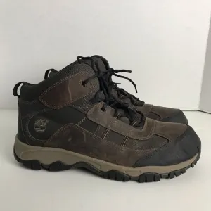 Timberland Edge Trail Brown Leather Lace Up Hiking Boots Mens Sz 13 Outdoor