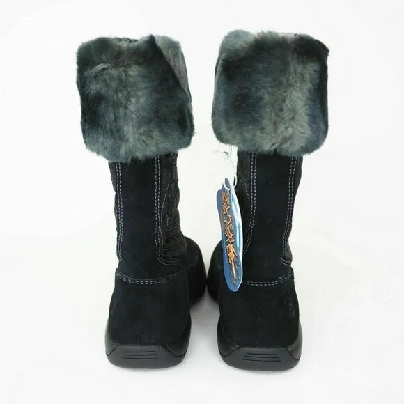 Timberland Hollyberry TL Pull-On Toddlers Boots Winter Suede Black