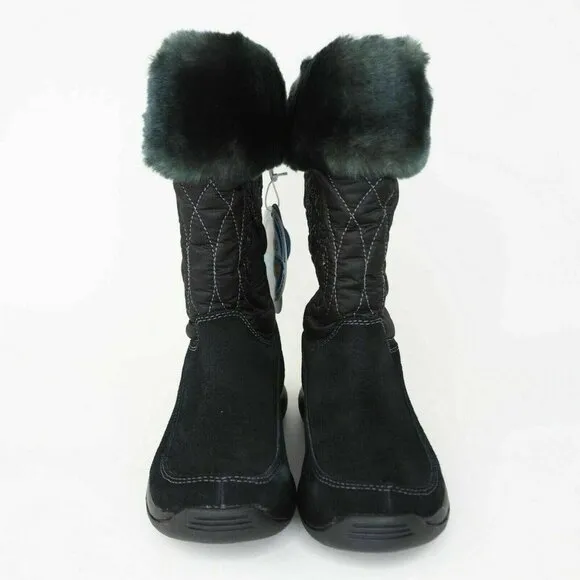 Timberland Hollyberry TL Pull-On Toddlers Boots Winter Suede Black