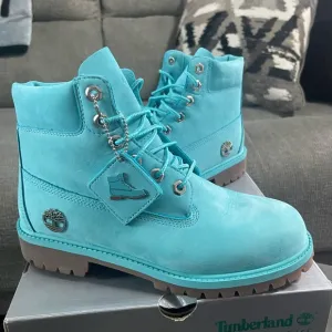 Timberland Limited Edition Powder Blue Boots
