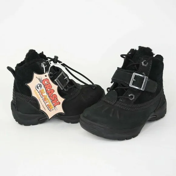 Timberland Mallard Winter Toddlers Boots Snow Black Vintage Suede M