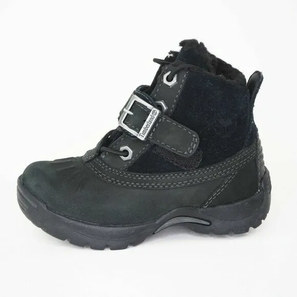 Timberland Mallard Winter Toddlers Boots Snow Black Vintage Suede M