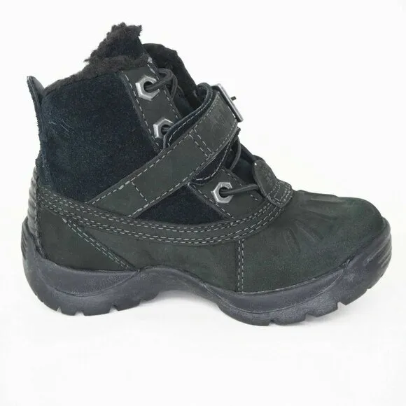 Timberland Mallard Winter Toddlers Boots Snow Black Vintage Suede M