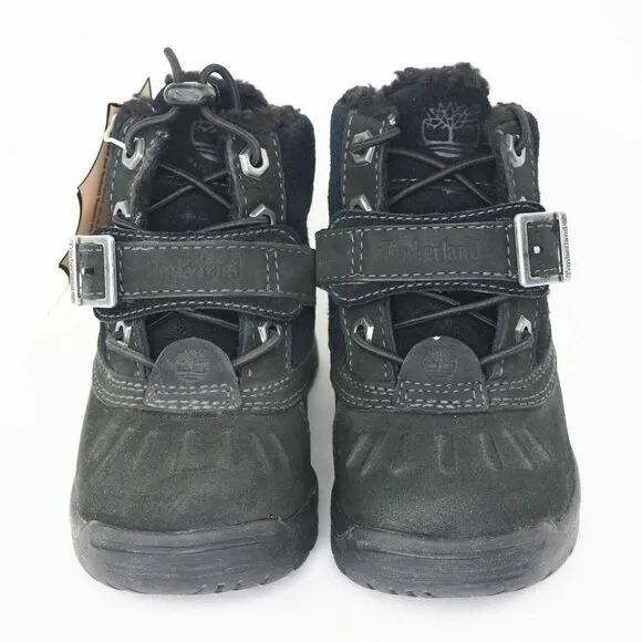 Timberland Mallard Winter Toddlers Boots Snow Black Vintage Suede M