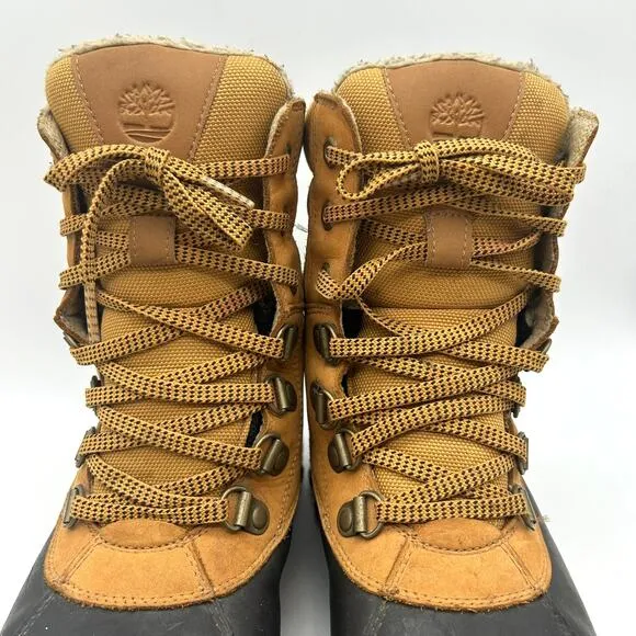 Timberland Men's Rime Ridge Leather Mid Waterproof Boots SZ 8.5 Gorpcore Hiking