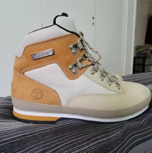 Timberland Men's Tan and Cream Euro Hiking Boots