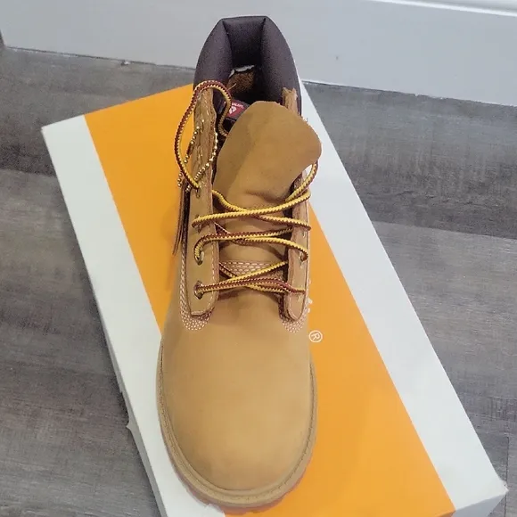 Timberland Tan and Brown Boots Sturdy Nubuck Leather