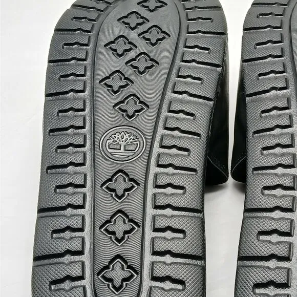 Timberland Unisex Slides Sandals Mens 9 Black Slip On Casual Shoes Unisex Summer