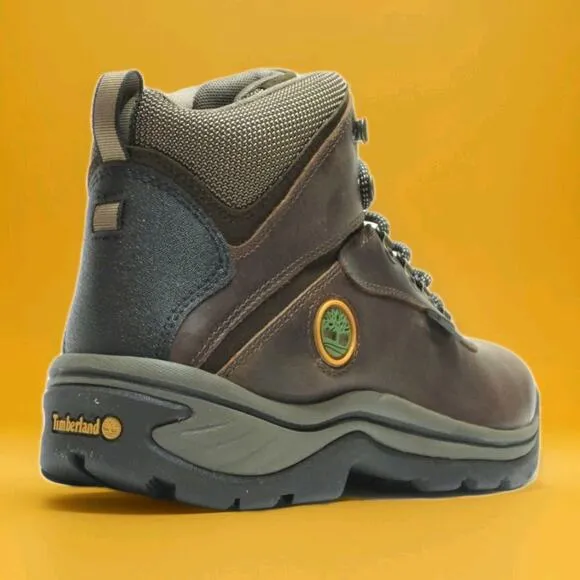 Timberland White Ledge Mid Waterproof Hiker Boots Hiking Wheat Brown 7.5 New