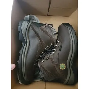 Timberland White Ledge Mid Waterproof Hiker Boots Hiking Wheat Brown 7.5 New