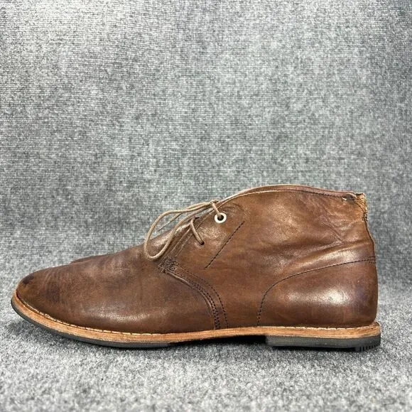 Timberland Wodehouse Chukka Boots Mens 10 Brown Leather Business Casual Shoes