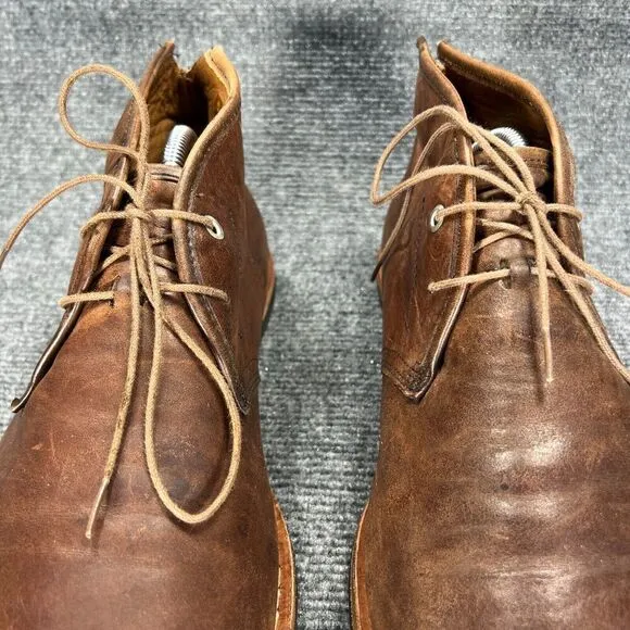 Timberland Wodehouse Chukka Boots Mens 10 Brown Leather Business Casual Shoes