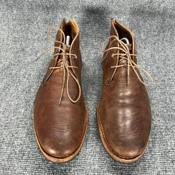 Timberland Wodehouse Chukka Boots Mens 10 Brown Leather Business Casual Shoes