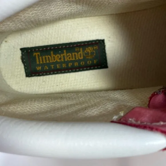 TIMBERLAND Women's &quot;Nellie&quot; Pink Nubuck Leather Waterproof Chukka Boots Sz 10