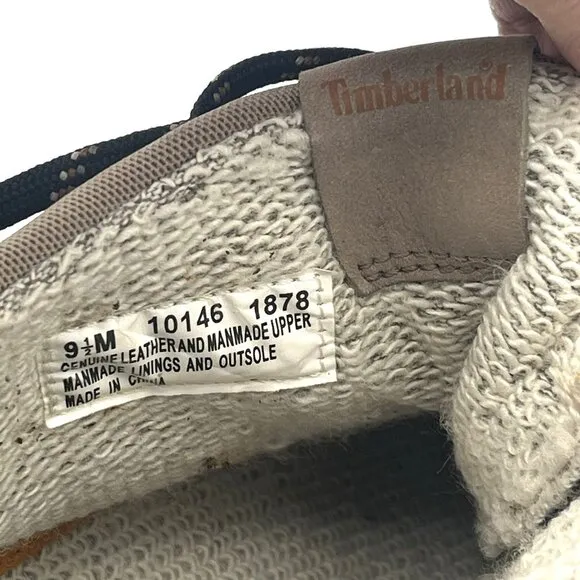 Timberland X SmartWool Men's Size 9.5 Outdoor Shoes Low Rise Hiking Boots Khaki