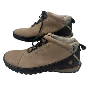 Timberland X SmartWool Men's Size 9.5 Outdoor Shoes Low Rise Hiking Boots Khaki