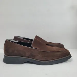 To Boot New York Adam Derrick Men's Brown Suede Slip-On Loafers US Size 12