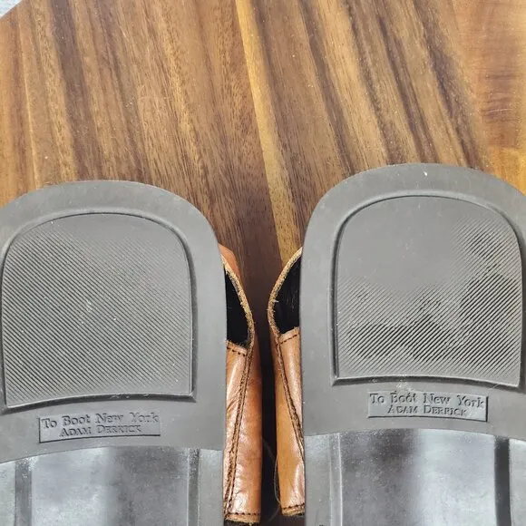 To Boot New York Sandals Men's 10 43 Brown Leather Fisherman Straps Casual Shoes