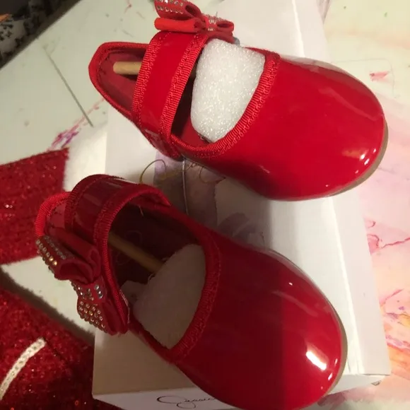 Toddler girl Christmas dress with Shoes