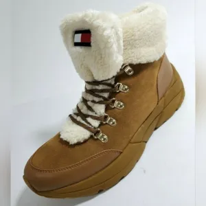 ☆Tommy Hilfiger Sherpa Suede Mini Winter Boots☆