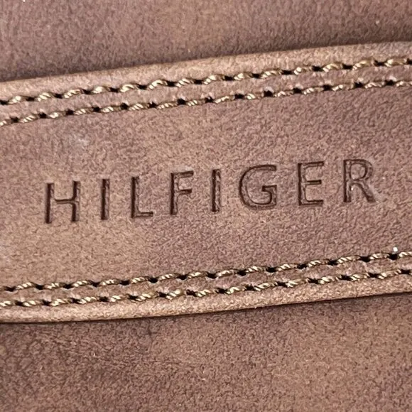 Tommy Hilfiger Womens Brown Reisen Duck Winter Lace Up Size 10M Rain Boots