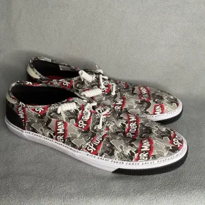 Toms X Marvel Comics Spiderman Shoes SNEAKERS Mens Size 14 Carlo Ortholite