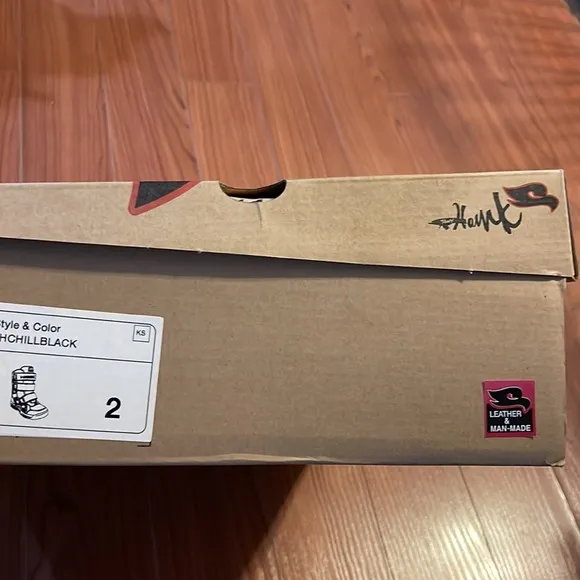 Tony Hawk Thermolite Black Winter Snow Boots ~ Youth Size 2