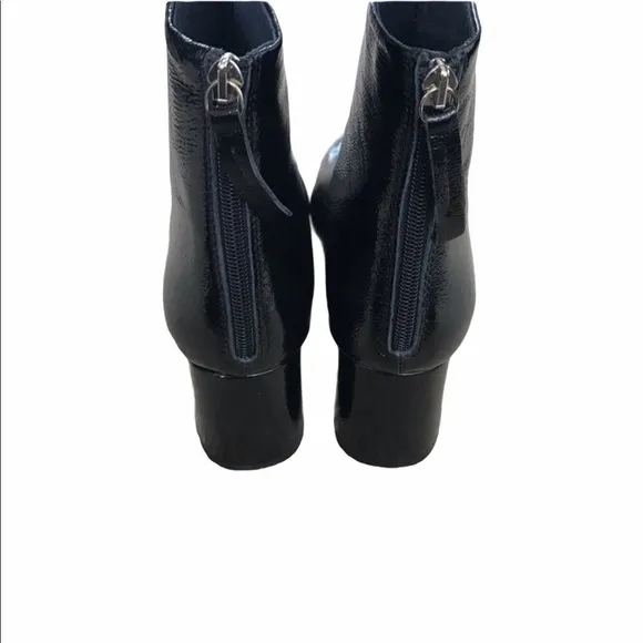 Topshop Maggie Patent Leather Ankle Boots