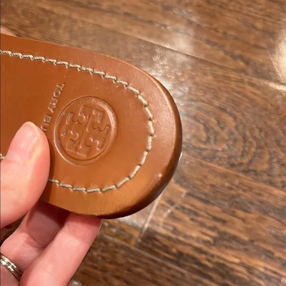 Tory Burch Black and Brown Sandals