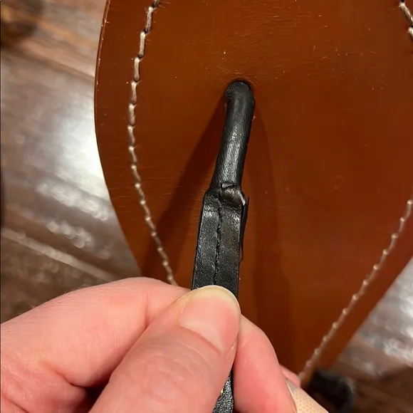 Tory Burch Black and Brown Sandals