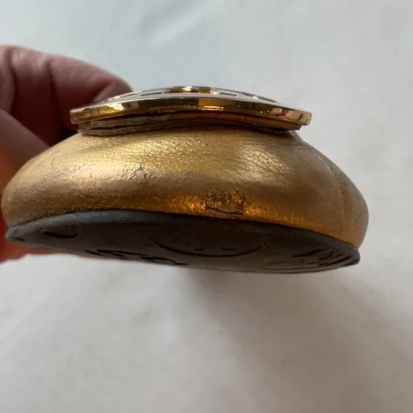 Tory Burch gold ballet flats size 8