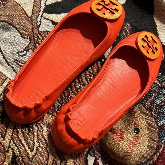 TORY BURCH MINNIE TRAVELER BALLET FLATS