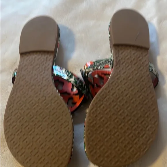 Tory Burch Multicolor Printed Sandals