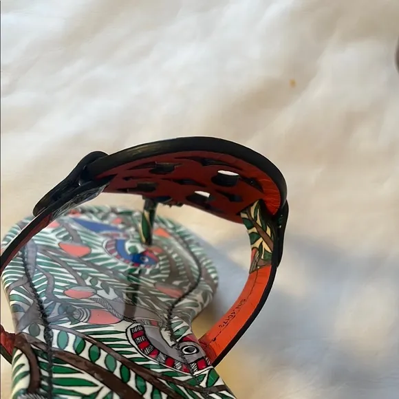 Tory Burch Multicolor Printed Sandals