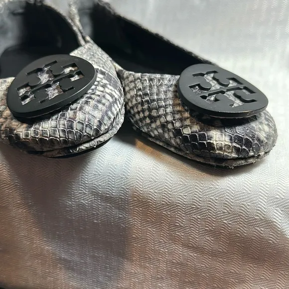 Tory Burch shoes ballet flats Minnie Travel diamond roccia print 6