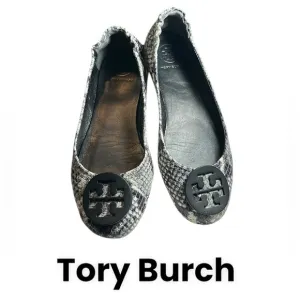 Tory Burch shoes ballet flats Minnie Travel diamond roccia print 6