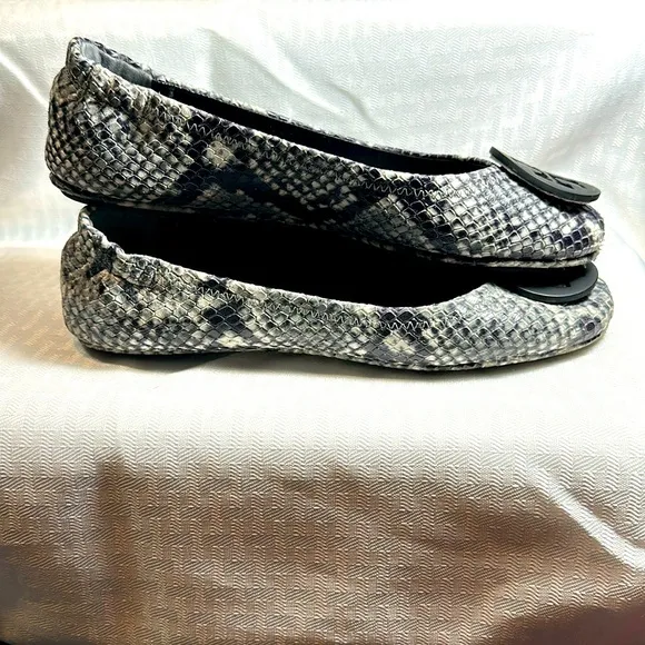Tory Burch shoes ballet flats Minnie Travel diamond roccia print 6