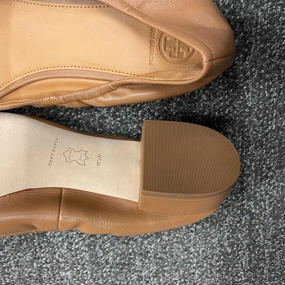 Tory Burch Women's Brown Ballet Flats