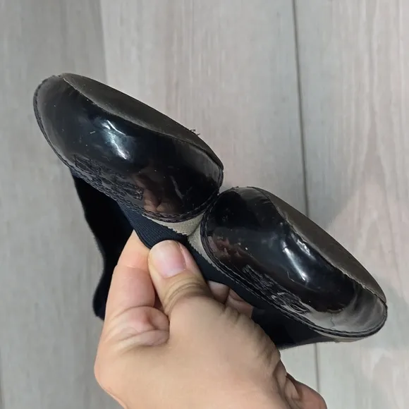 Tory Burch Womens Leather Carrie Ballet Flats shoes sz 10M